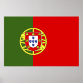 Portugiesische Flagge Poster (Vorne)