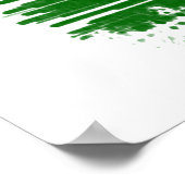 Portugiesische Flagge Poster (Ecke)