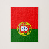 Portugiesische Flagge Puzzle (Vertikal)