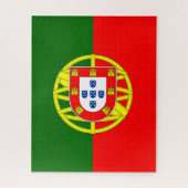 Portugiesische Flagge Puzzle, 16 Zoll x 20 Zoll, 5 Puzzle (Vertikal)