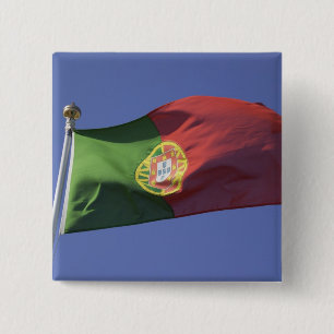 Portugiesische Flagge RF) Button