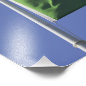 Portugiesische Flagge (RF)) Fotodruck (Ecke)