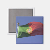 Portugiesische Flagge (RF)) Magnet (Vorderseite/Rückseite)