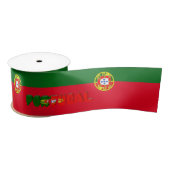 Portugiesische Flagge Satinband (Spule)