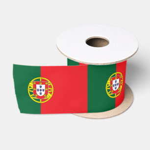 portugiesische Flagge Satinband