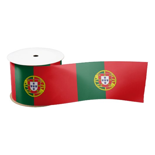 portugiesische Flagge Satinband (Spule)