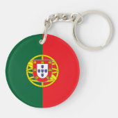 portugiesische Flagge Schlüsselanhänger (Rückseite)