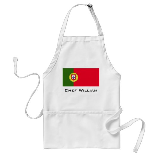 portugiesische Flagge Schürze (Vorne)