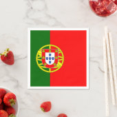 portugiesische Flagge Serviette (Beispiel)