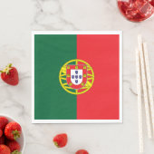 portugiesische Flagge Serviette (Beispiel)