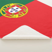 portugiesische Flagge Sherpadecke (3/4)