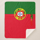 Portugiesische Flagge Sherpadecke (Vorderseite)