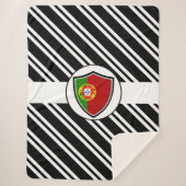 Portugiesische Flagge Sherpadecke (Vorderseite)