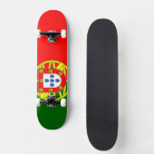 Portugiesische Flagge Skateboard (Vorderseite)