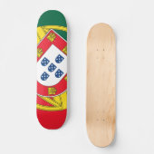 Portugiesische Flagge Skateboard (Vorderseite)