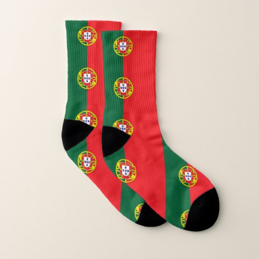 portugiesische Flagge Socken (Paar)