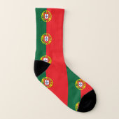 portugiesische Flagge Socken (Links - Innen)