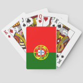 Portugiesische Flagge Spielkarten (Rückseite)