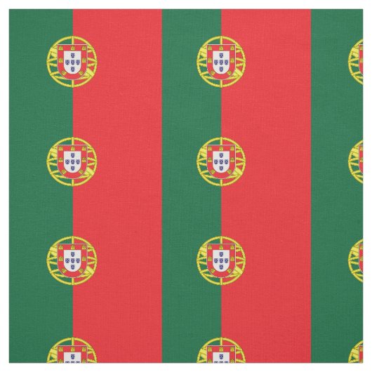 portugiesische Flagge Stoff (Muster)