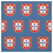 Portugiesische Flagge Stoff (Muster)