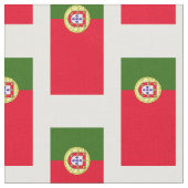 Portugiesische Flagge Stoff (Nahaufnahme)