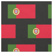 Portugiesische Flagge Stoff (Nahaufnahme)