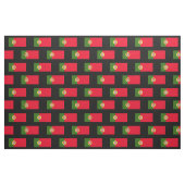 Portugiesische Flagge Stoff (Fat Quarter (45,7 x 55,9 cm))