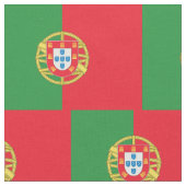 portugiesische Flagge Stoff (Nahaufnahme)