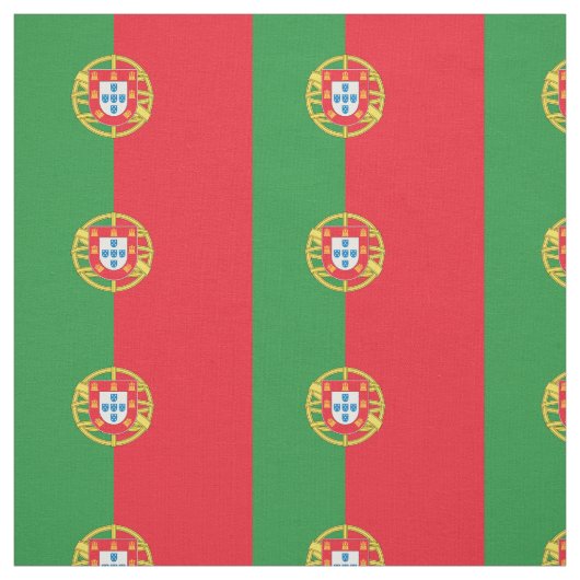 portugiesische Flagge Stoff (Muster)