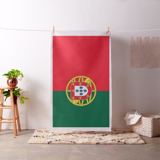 Portugiesische Flagge Stoff (Beispiel)