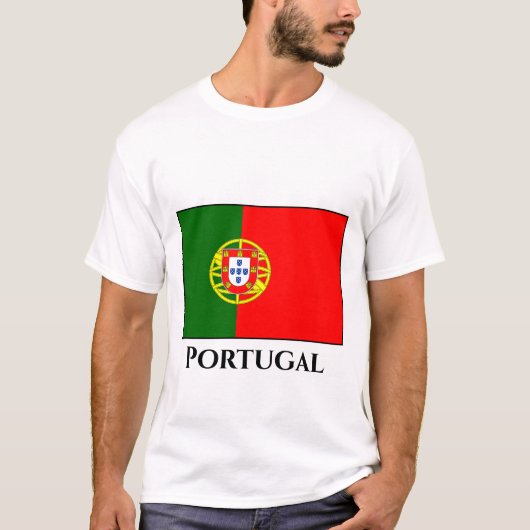 Portugiesische Flagge T-Shirt (Vorderseite)