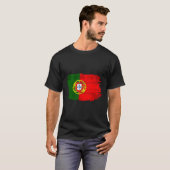 Portugiesische Flagge T-Shirt (Vorne ganz)