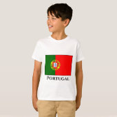 Portugiesische Flagge T-Shirt (Vorne ganz)