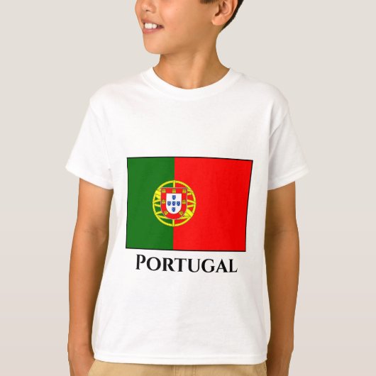 Portugiesische Flagge T-Shirt (Vorderseite)