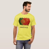 portugiesische Flagge T-Shirt (Vorne ganz)
