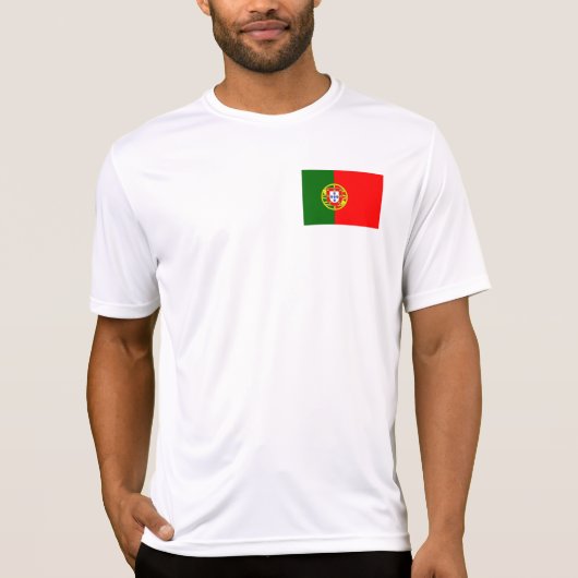 portugiesische Flagge T-Shirt (Vorderseite)