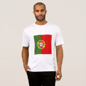 Portugiesische Flagge T-Shirt (Vorne ganz)