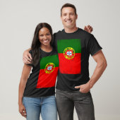 Portugiesische Flagge T-Shirt (Unisex)