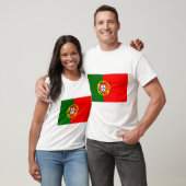 portugiesische Flagge T-Shirt (Unisex)