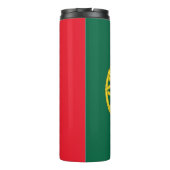 Portugiesische Flagge Thermosbecher (Rückseite)