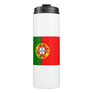 portugiesische Flagge Thermosbecher