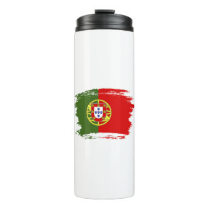 Portugiesische Flagge Thermosbecher