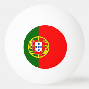 Portugiesische Flagge Tischtennisball