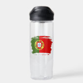 Portugiesische Flagge Trinkflasche (Rückseite)