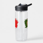 Portugiesische Flagge Trinkflasche (Links)