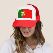 portugiesische Flagge Truckerkappe (Beispiel)