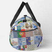 Portugiesische Flagge und das Muster der Azoren Duffle Bag (Rechts)