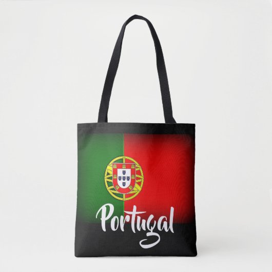 Portugiesische Flagge verdunkelt Tasche (Vorderseite)