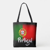 Portugiesische Flagge verdunkelt Tasche (Rückseite)