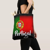Portugiesische Flagge verdunkelt Tasche (Von Nahem)